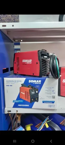 MAQUINA DE SOLDA 100AMP 127V INVERSORA MIS100 SCHULZ