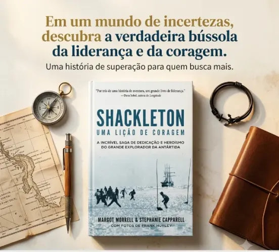 Livro: Shackleton Uma lição de coragem