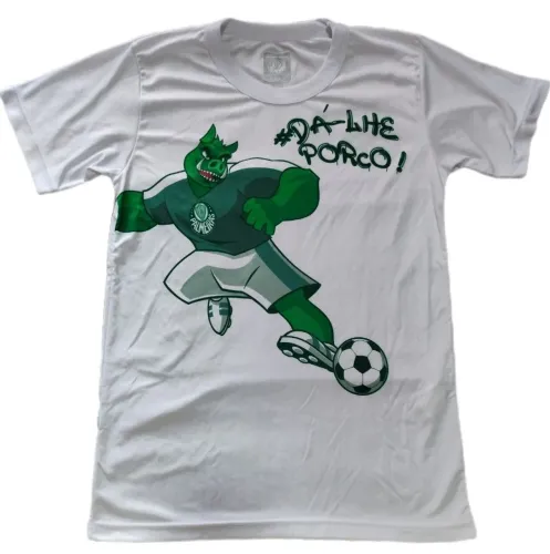 Camisa Infantil Palmeiras Dá-lhe Porco Oficial