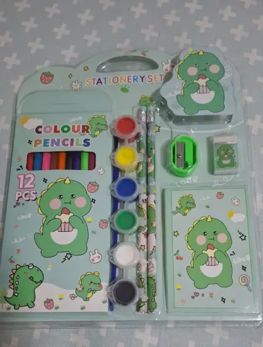 Kit de lápis de cor 