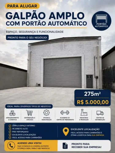 Galpão na santa lucia