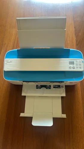 Impressora Hp Deskjet 3776 Multifuncional Branco/azul