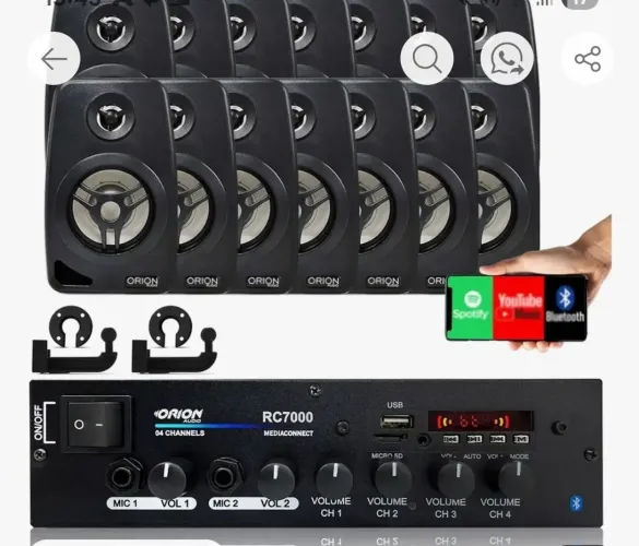 KIT SOM ORION AMBIENTE 500W