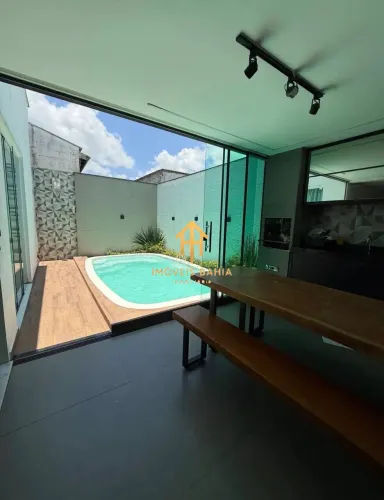 VENDO CASA ALTO PADRÃO NO SIM PORTEIRA FECHADA COM PISCINA - CONDOMÍNIO ELE