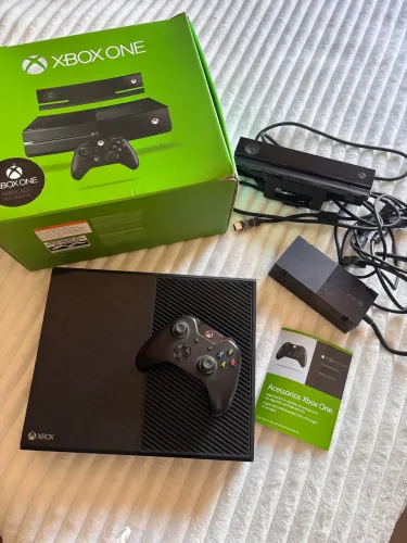 Xbox One Fat 500GB + Controle Original + Kinect + Caixa Original ?