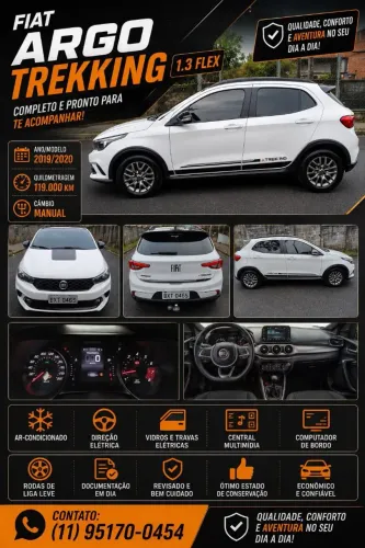 Fiat Argo Trekking 1.3 8V Flex 2020