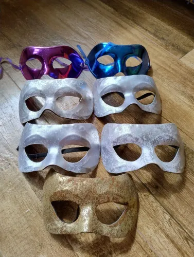 7 máscaras Carnaval