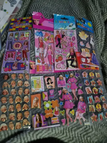 Adesivos barbie