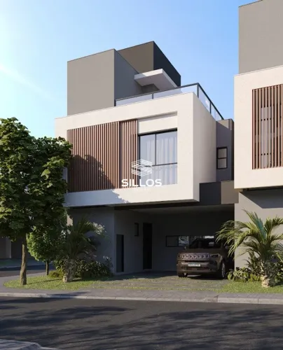 Casa em condomínio com 3 suítes à venda no Bacacheri em Curitiba