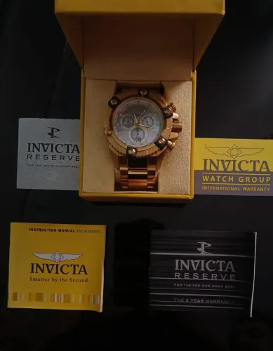 Invicta 0341 Original + Caixa e Manual