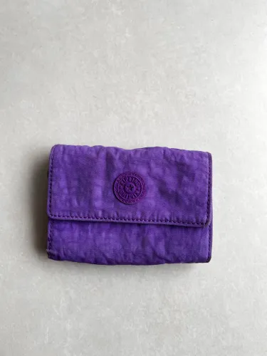 Carteira Kipling roxa