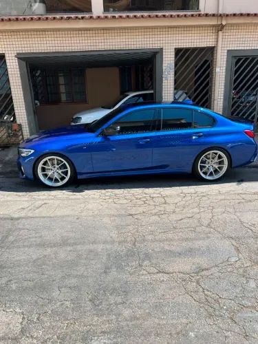 Jogo de rodas Aro 20 forjada BMW 5x112 pneus michelin cup 2