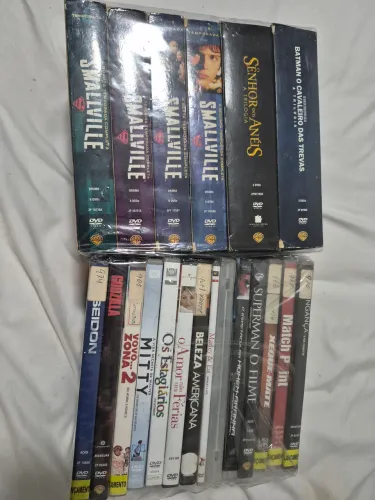 Dvds Batman, Smallville, etc TODOS!!!!
