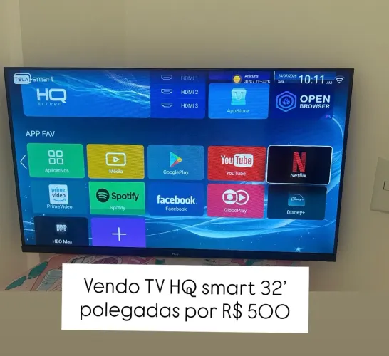 Vendo TV HQ smart 32? polegadas