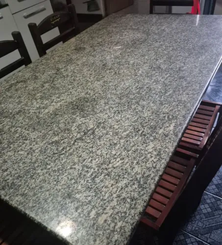 Pedra de mármore para mesa