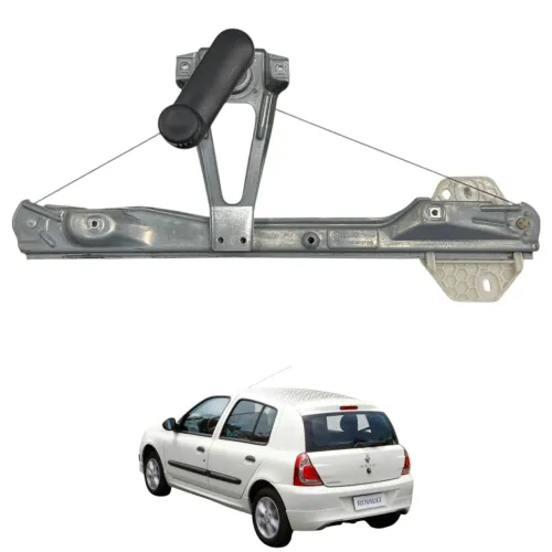 Maquina Vidro Manual Tras Esquerda Clio 2013 2014 2015 2016