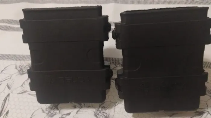 02 (dois) Porta Carregador Fuzil 556 Fast Cintura / Bélica Preto, em ótimo estado-R$ 50.