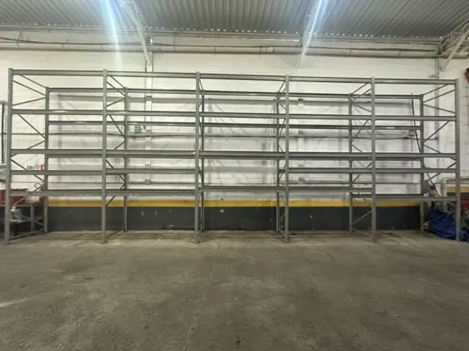 PORTA PALETE INDUSTRIAL PESADO 4,5M - 2.400KG/NÍVEL