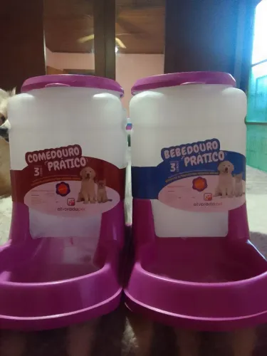 Bebedouro e comedouros automáticos 