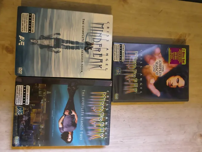DVDs Criss Angel Mindfreak lacrados