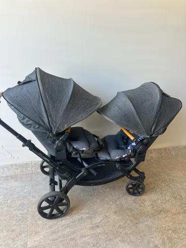 Carrinho Gêmeos zoom ABC design o mais confortável de todos 