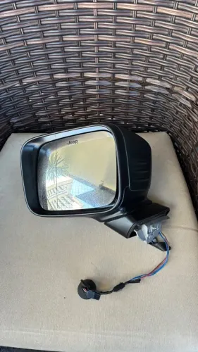 Retrovisor Esquerdo Jeep Renegade T270 Sport 2022 2023 Preto Original