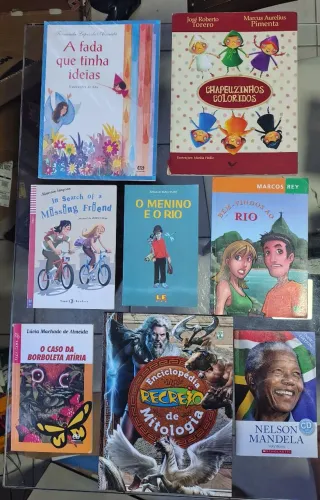 Livros infantis e juvenis a 20 reais cada