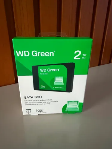 SSD SATA de 2,5 polegadas Western Digital WD Green de 2 TB,