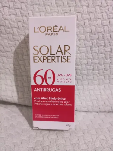 Protetor solar facial solar expertise fps 60 antirrugas 