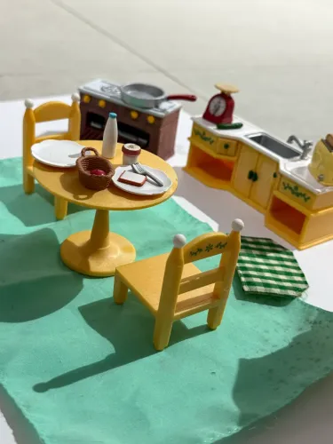 Sylvanian - conjunto de cozinha vintage