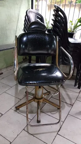 Cadeira de cabeleireiro hidráulica