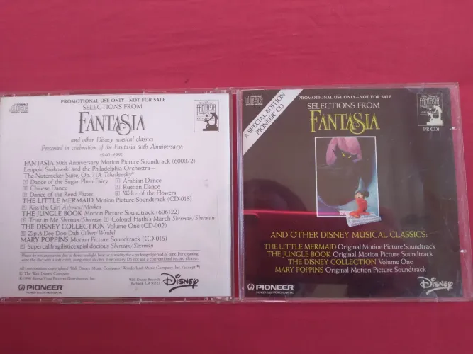 CD FANTASIA TRILHA SONORA DO FILME