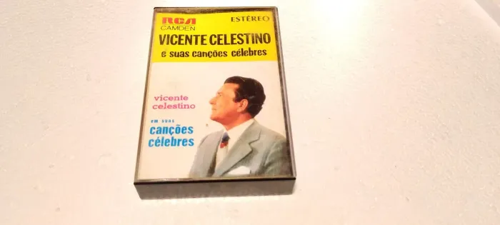 Vicente Celestino fita K7 antiga original 