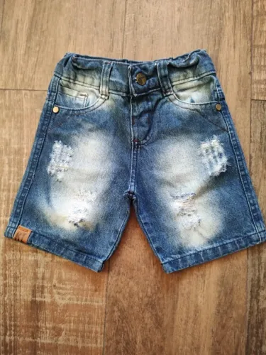 Bermuda Jeans Infantil - Tamanho 2 (USADO)