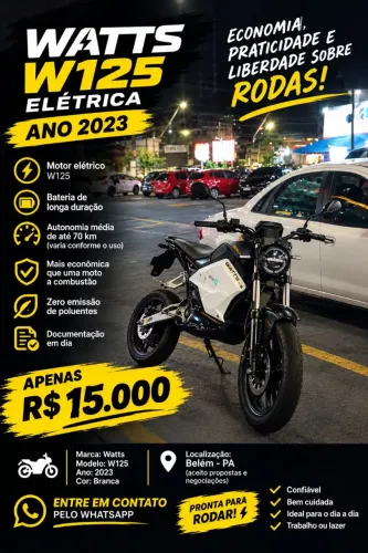 Moto watts w125