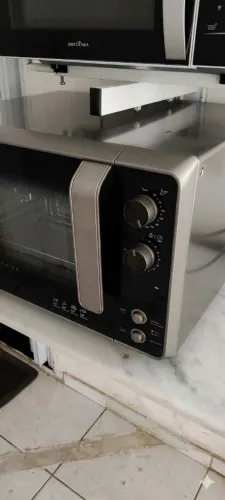 Forno elétrico de bancada Fischer Premier 48 litros silver
