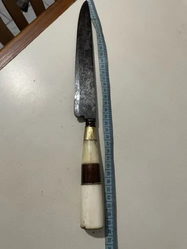 Faca Solingen Franz Wenk antiga 22cm lâmina/sem bainha