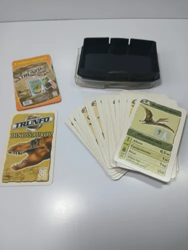 Super Trunfo Dinossauros de 2004 Colecionável