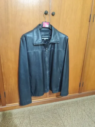 Jaqueta Couro Calvin Klein Original -Tam G
