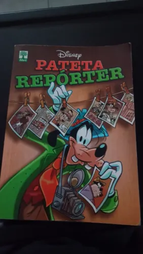 Livro Disney "Pateta Repórter" - 306 páginas - (2013)