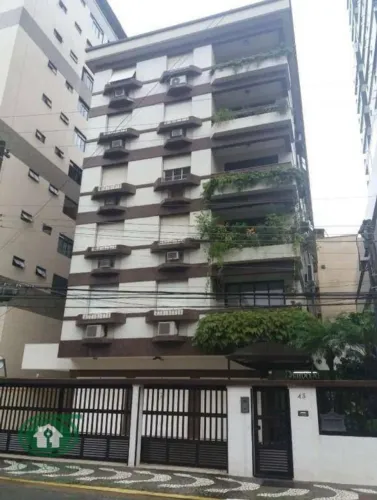 Apartamento para Alugar na Ponta da Praia em Santos 3 Quartos, 2 Vagas, Mobiliado
