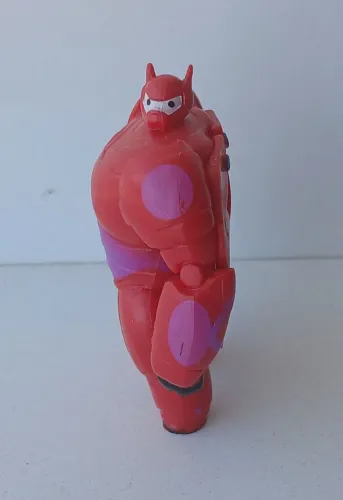 BONECO MINIATURA OPERAÇÃO BIG HERO 6 BAYMAX ARMADURA ORIGINAL DISNEY
