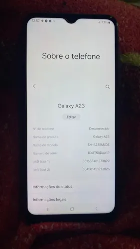 Celular Samsung galaxy 23