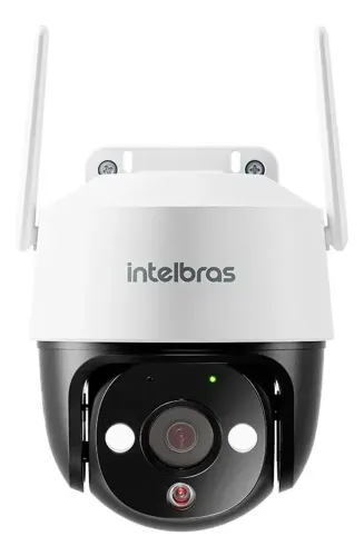 Câmera Inteligente Im7 + 3mp De Resolução Branca Intelbras