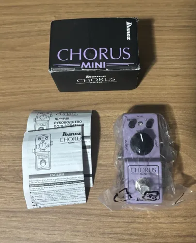 Pedal Ibanez Chorus mini NOVO! Na caixa!!!