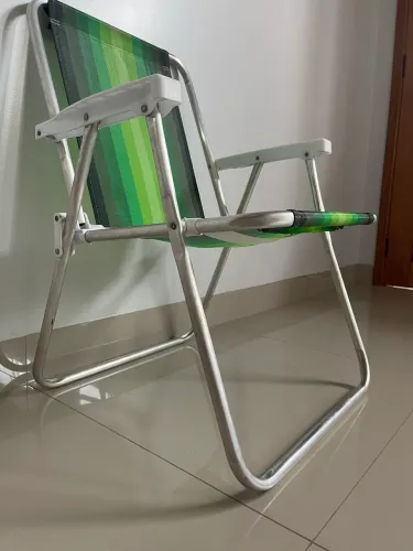 Cadeira de praia alumínio