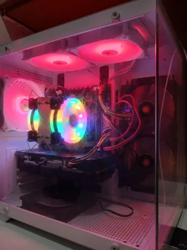 Pc gamer + notebook + monitor + teclado