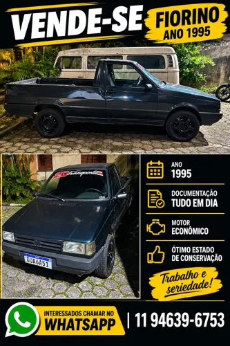Fiat Fiorino Pick-up LX (todas) 1995