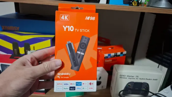 Smart TV stick Android 13 4k y10 .