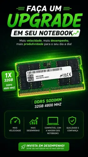 Memória ddr5 32GB 